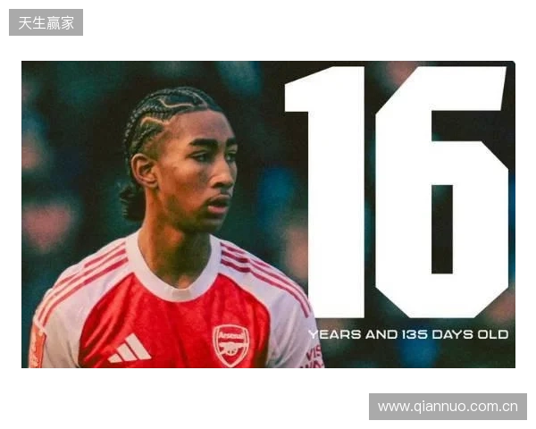 16岁66天,道曼成为阿森纳队史足总杯最年轻的出场球员